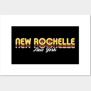 Retro New Rochelle New York Posters and Art